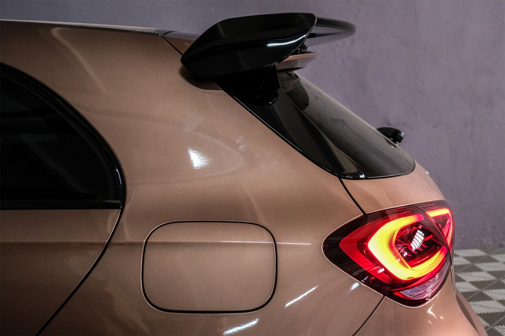 Dakspoiler Mercedes A klasse W177 A45 Look Glans Zwart