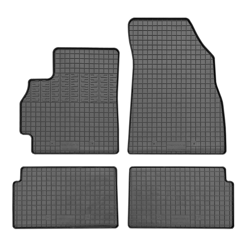 CIKCAR Rubber matten  Omoda 5 2022- (incl. EV) (4-delig + montagesysteem)