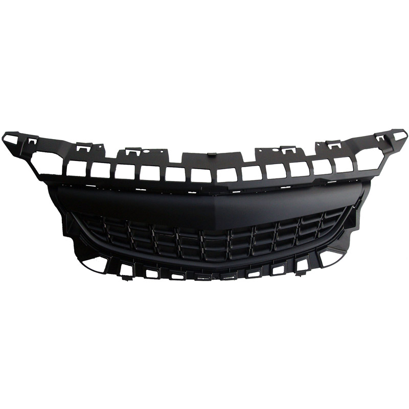 Grill Embleemloos Opel Astra J 2009- zwart