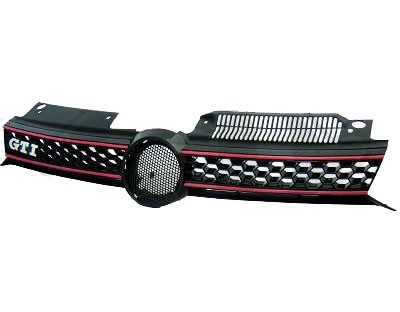 Embleemloze Grill VW Golf VI GTI look 10/08-
