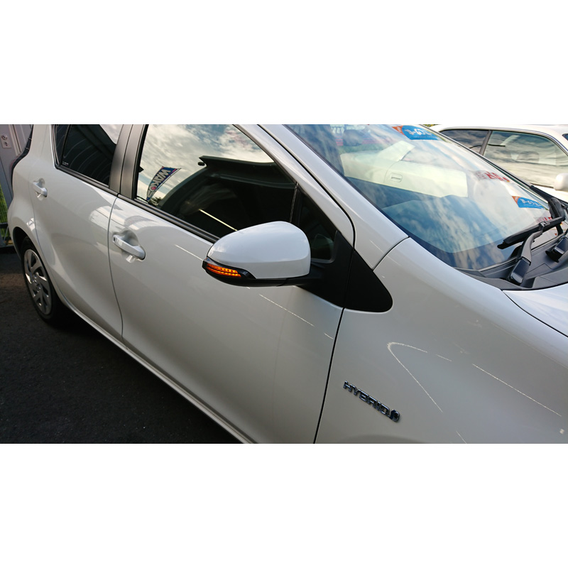 Set LED Zijspiegel-Knipperlichten  Toyota diverse modellen - Rookgrijs - incl. Dynamic Running Light
