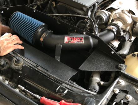Injen BMW 114i (116,118,120i ) 1.6L Turbo ( N13 ) F20,21, Short ram intake system Zwart