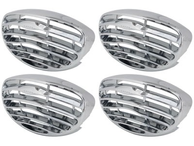 Chrome luchtroosters Ford Focus set a 4 stuks