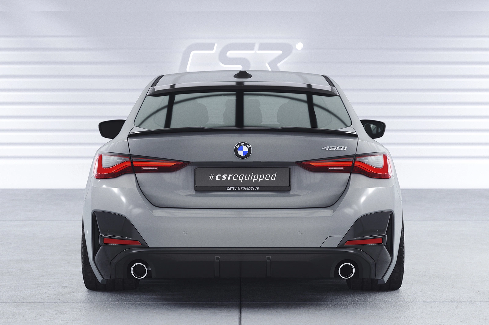 Achterspoiler BMW 4er / i4 G26 Gran Coupe 2021- Glans Zwart – CSR