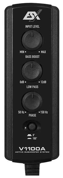 ESX Active Subwoofer Reservewiel  Systeem