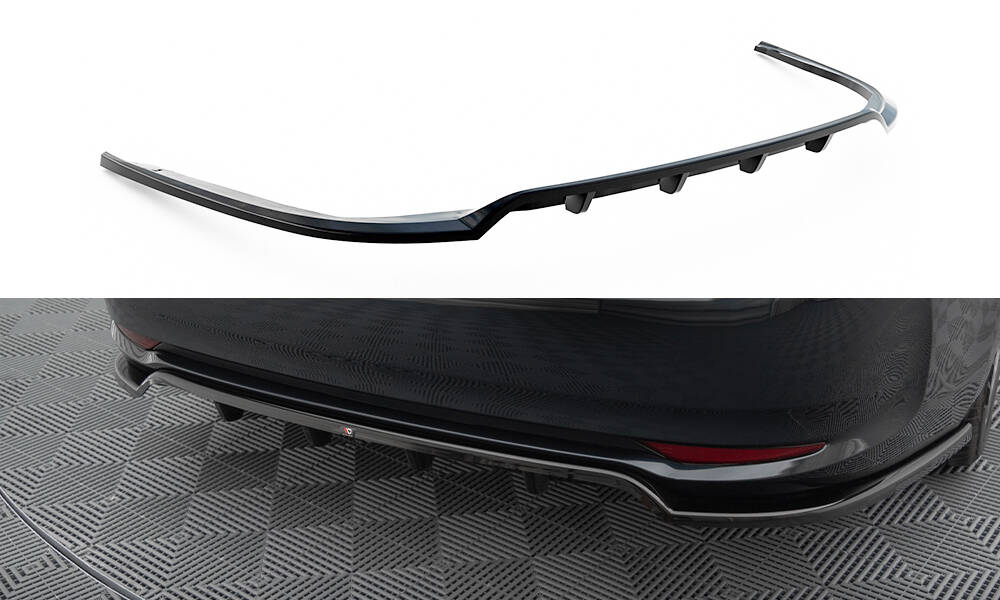 Diffuser Toyota Avensis Sedan Facelift Maxton Glans Zwart