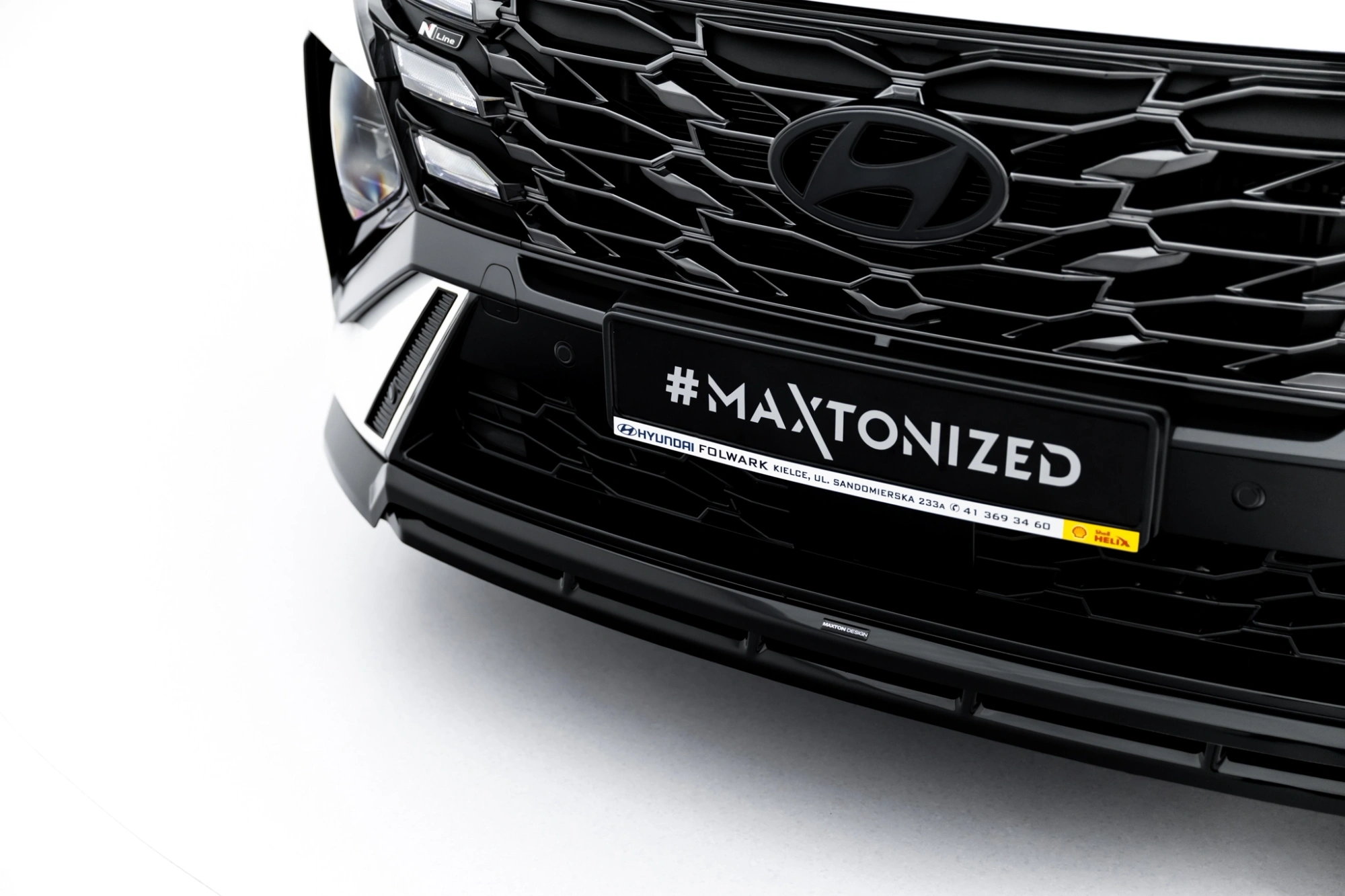 Bodykit Hyundai Tucson N-Line Mk4 Facelift Glans Zwart Maxton