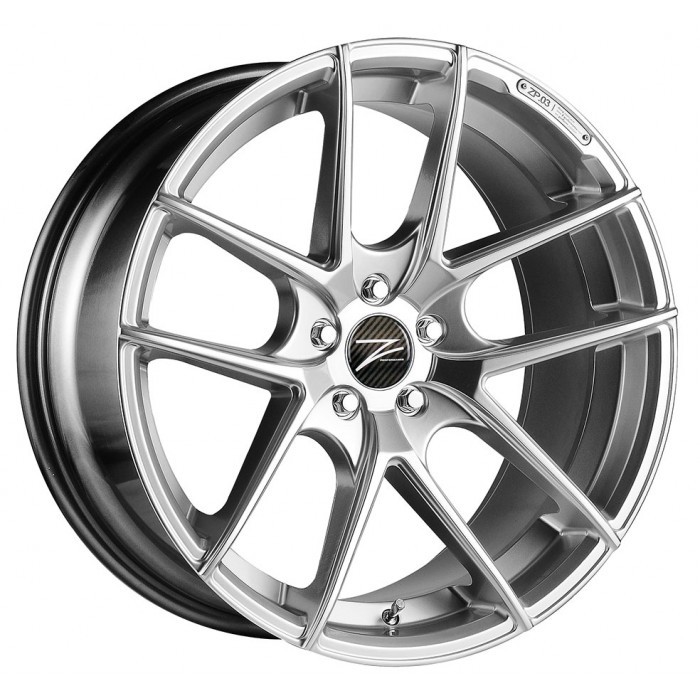Z-Performance Three ZP.03 Hyper Silver 9,0x20 5x112 ET20 Velgen