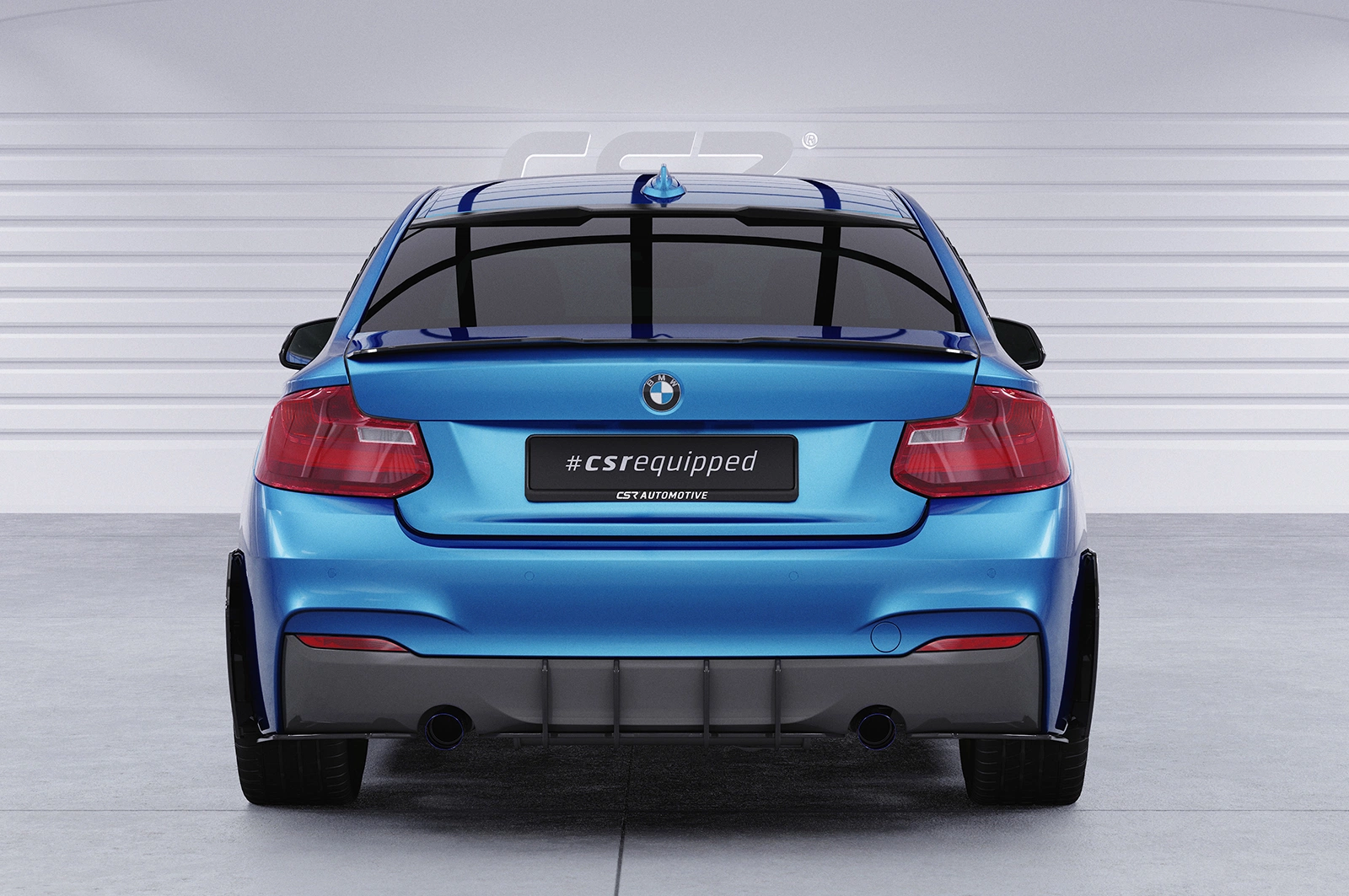 Achterspoiler BMW 2er (F22/F23) Coupe en Cabrio Glans Zwart – CSR Automotive