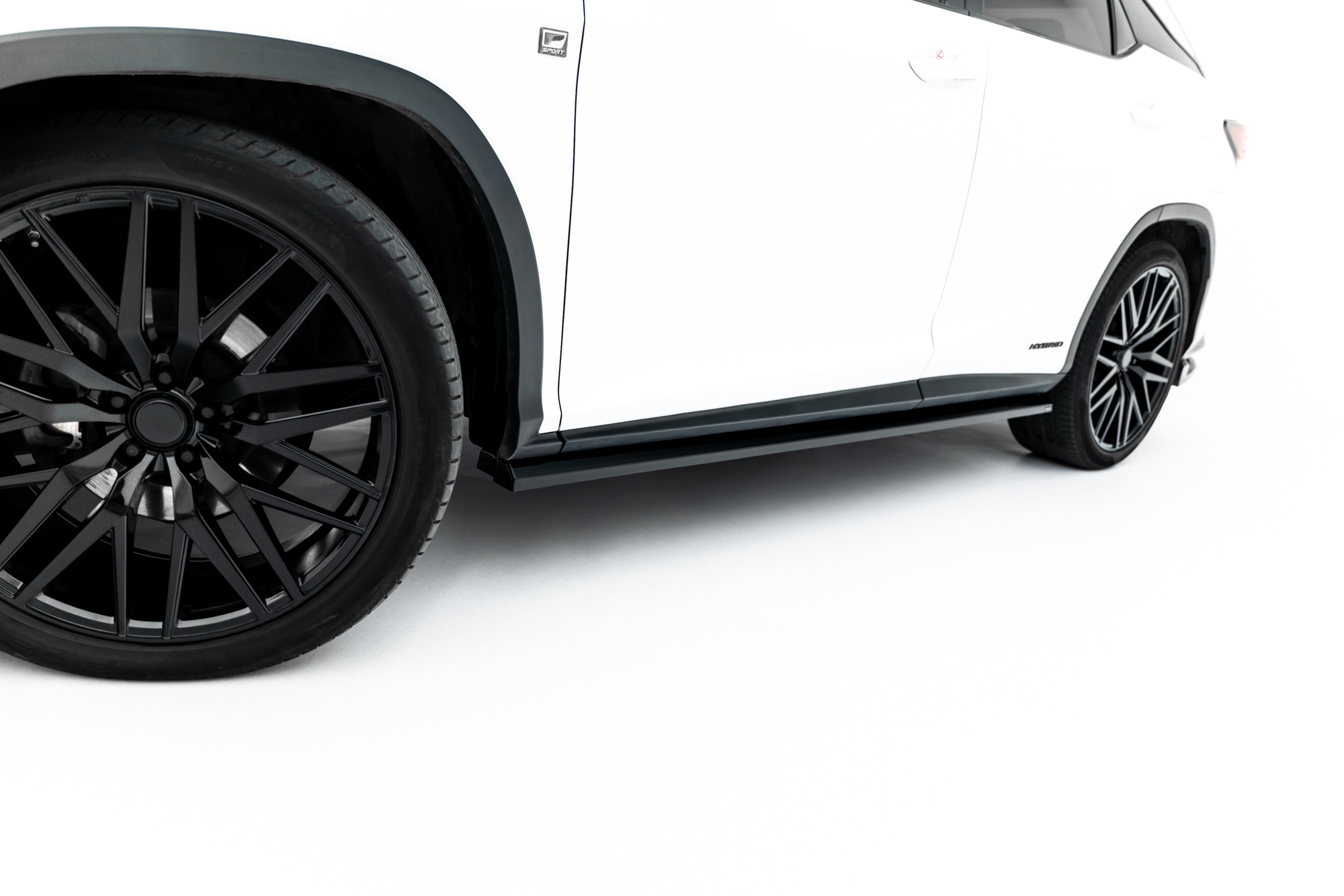 Achterbumper bescherming Lexus RX 2009-