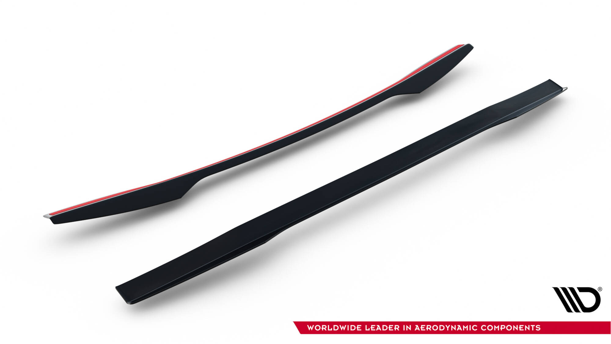 Spoiler Cap Subaru Impreza WRX STI MK3 Facelift Maxton Glanzend zwart