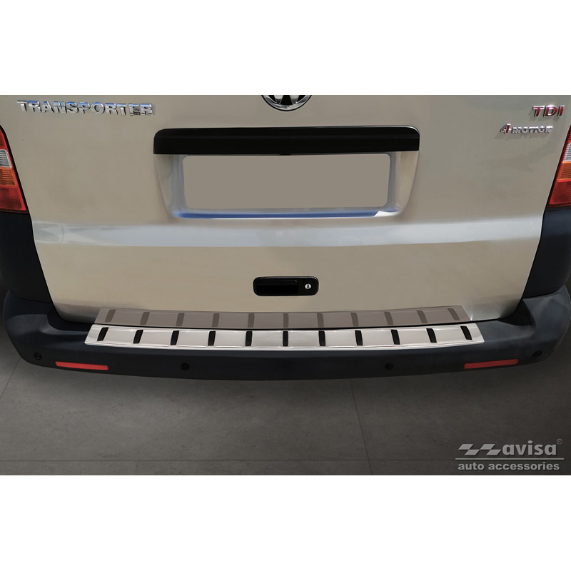 RVS Achterbumperprotector  Volkswagen Transporter T5 2003-2015 incl. Multivan/Caravelle 'STRONG EDITION'