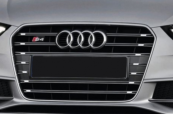 Voorbumper Grill Audi A4/S4 Rieger 2012