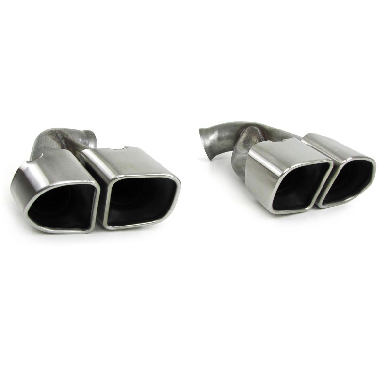 Exhaust tips Porsche Cayenne 958 92A Facelift GTS Look 14-17
