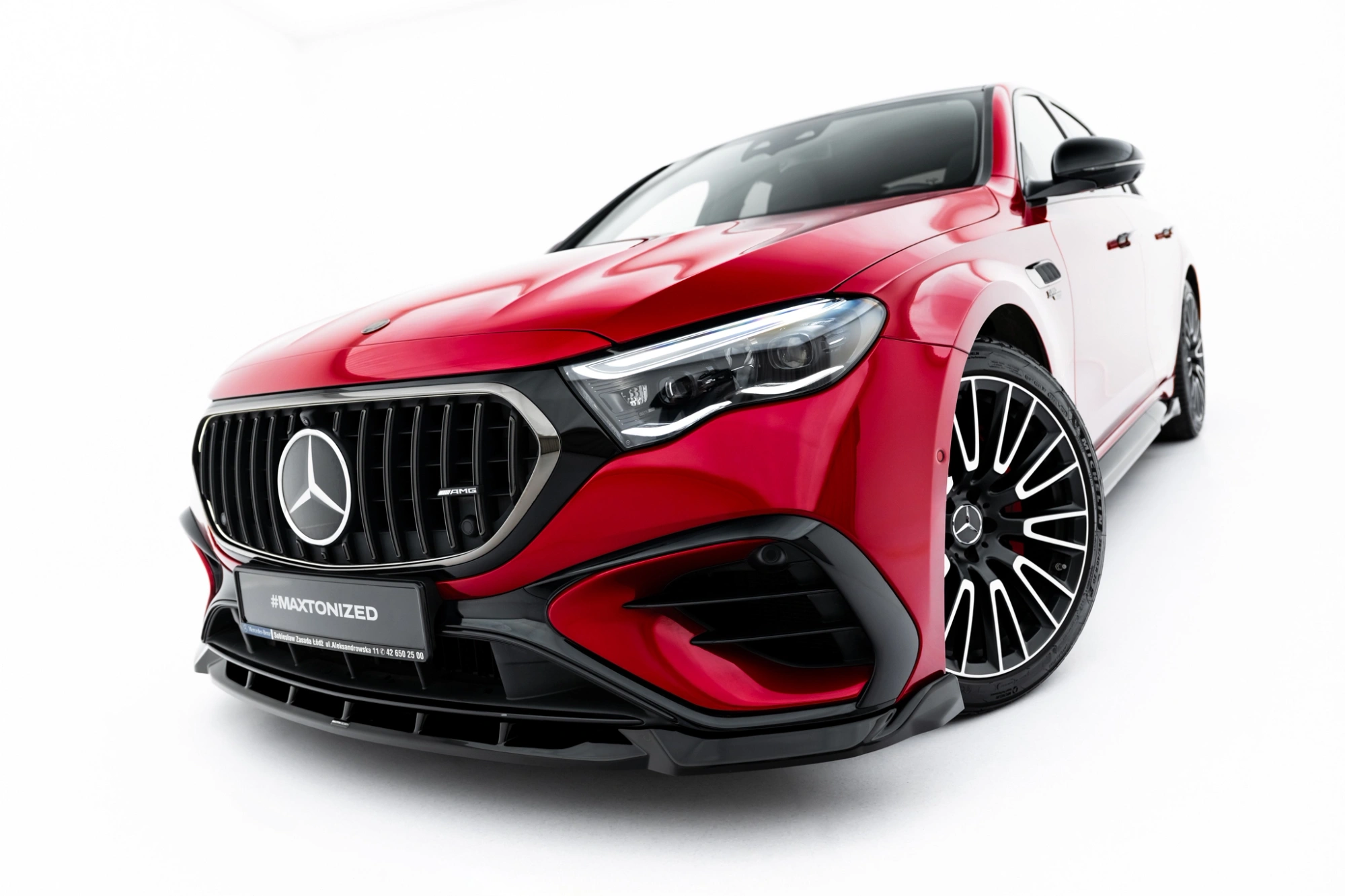 Bodykit Mercedes-AMG E53 Sedan W214 Maxton Glans Zwart