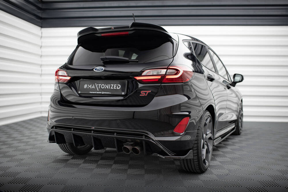 Spoiler Ford Fiesta ST / ST Line Mk8  Maxton Glans Zwart