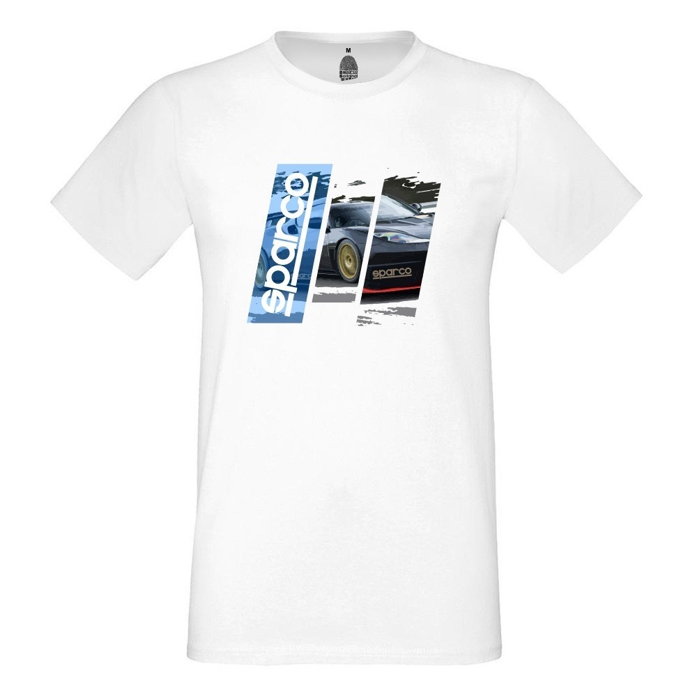 Sparco T-Shirt 'Track' White