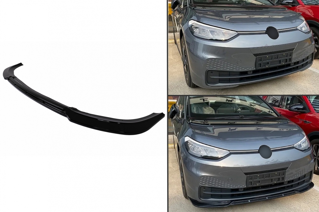 Voorspoiler Volkswagen ID.3 Glans Zwart