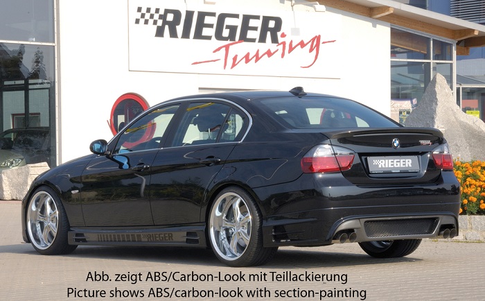 Achteraanzet BMW E90 Sedan Rieger