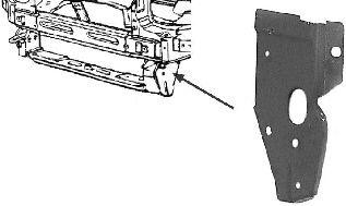 chassisbalk, rechts Opel Astra F, 1991 -1998