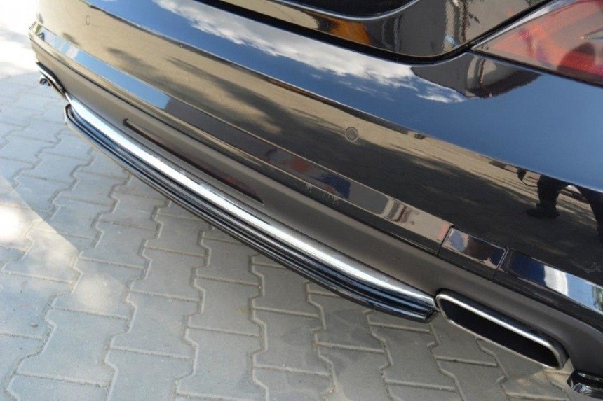 Diffuser Mercedes CLS W218 AMG-Line Maxton Design glans zwart