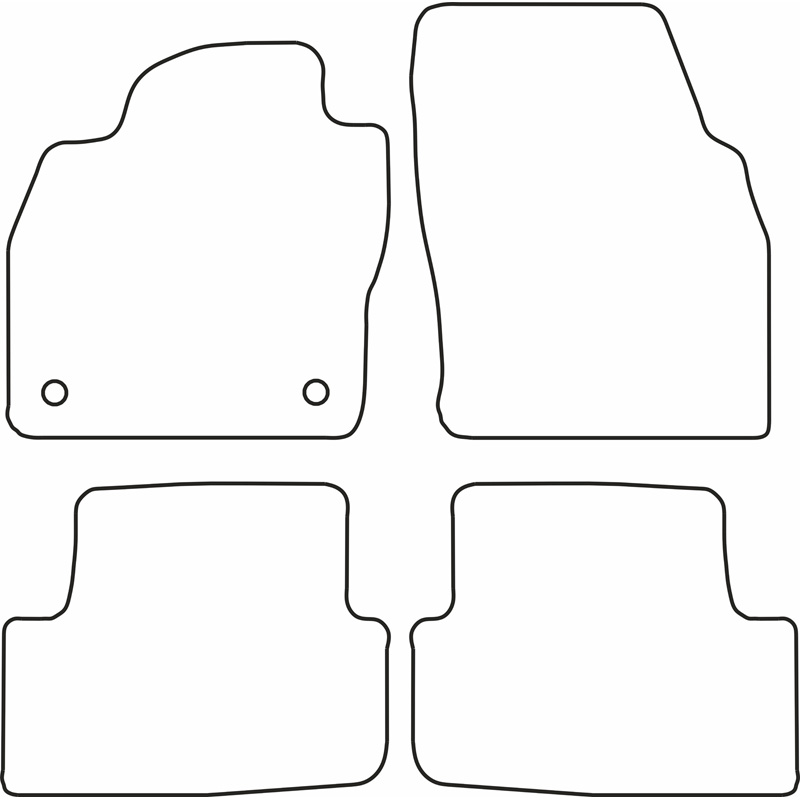 Automatten Seat Ibiza 6F 2017-