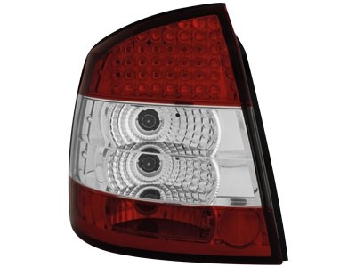 Luces traseras Opel Astra G LED rojo/blanco