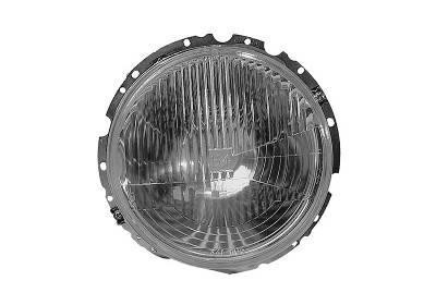 koplamp, Hella, H4, links = rechts VW Golf 1, 1974-1983