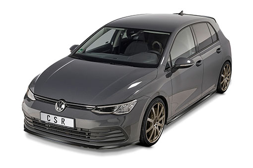 Voorspoiler Volkswagen Golf 8 CSR Glans Zwart