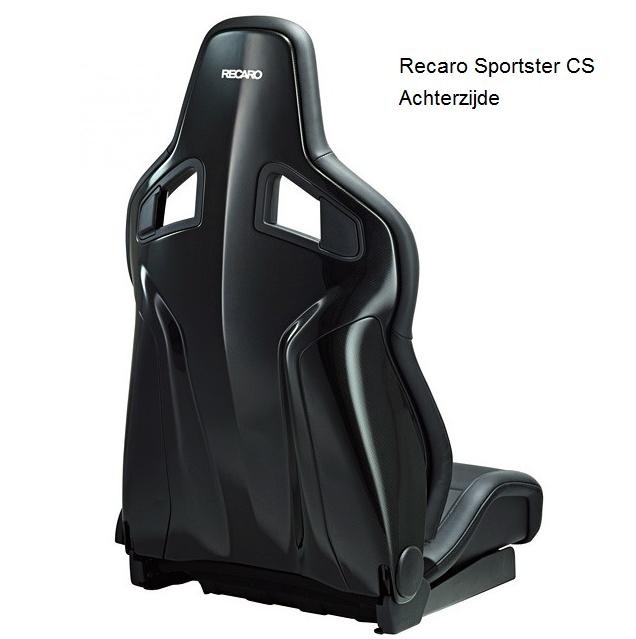 Sportstoel Recaro Sportster CS Leder zwart