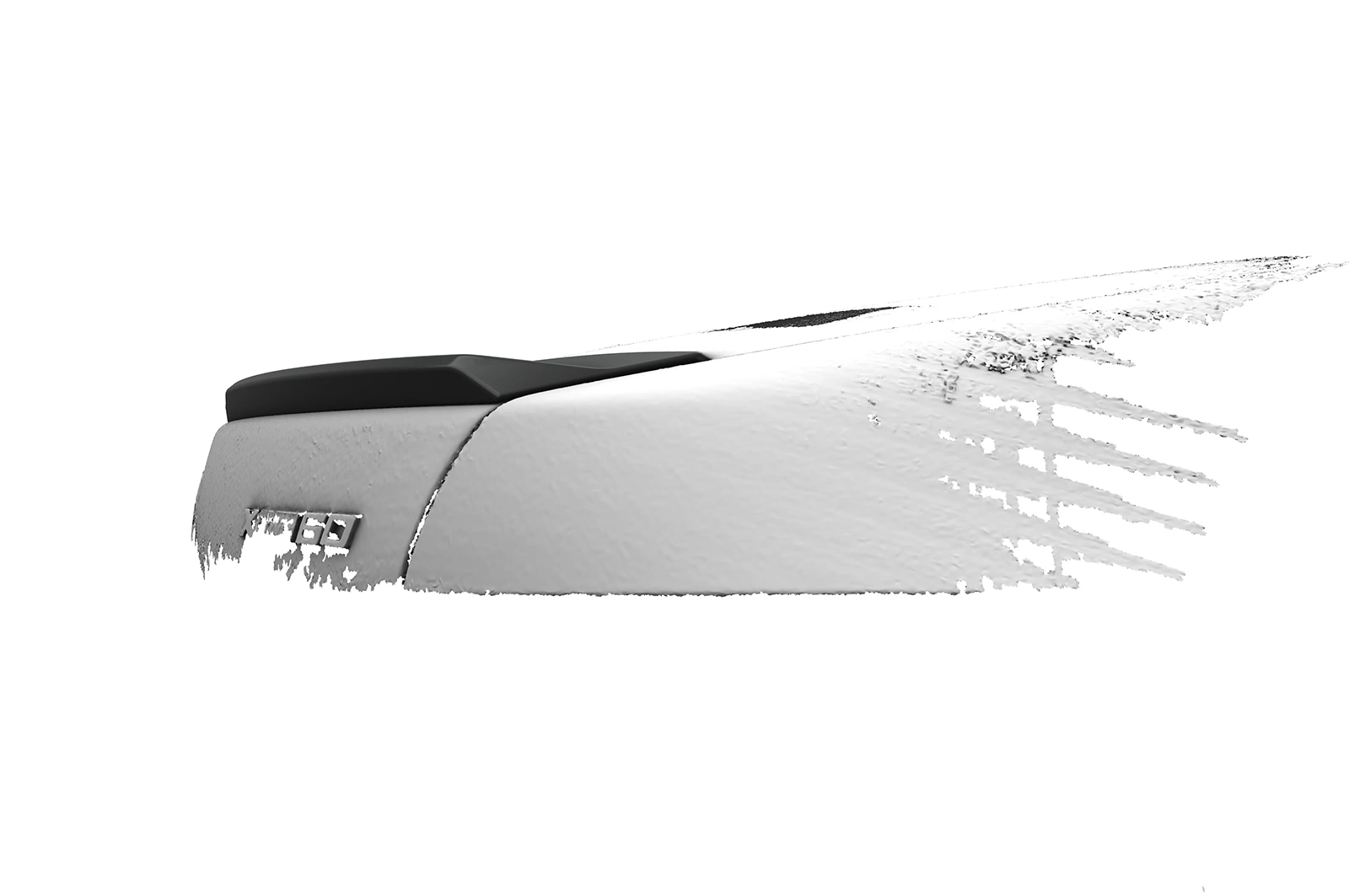 Achterspoiler BMW 7er / i7 G70 glans zwart