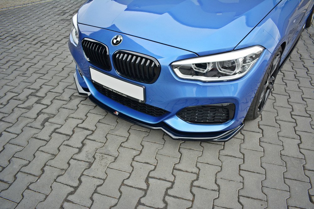 Voorspoiler BMW 1-Serie F20/F21 Facelift M-Power V2 Gloss Black
