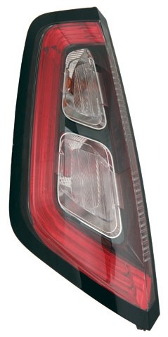 Achterlicht rechts PUNTO EVO 09->> ZWART