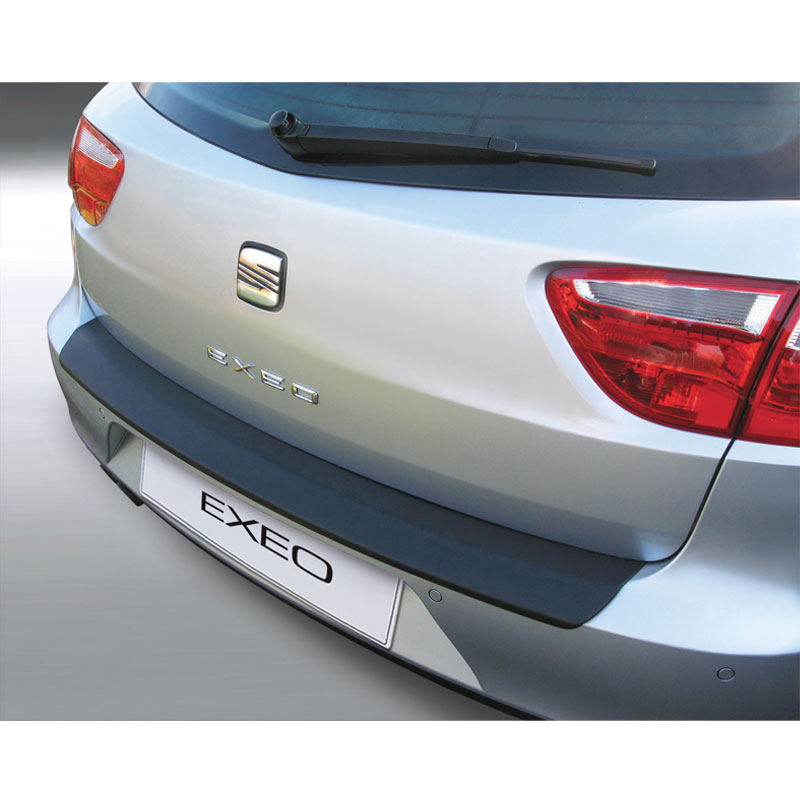 ABS Achterbumper beschermlijst  Seat Exeo ST 2009-2013 Zwart