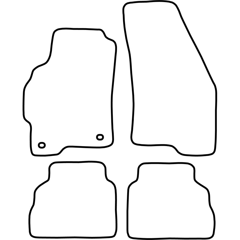 Automatten Ford Mondeo 9/96-