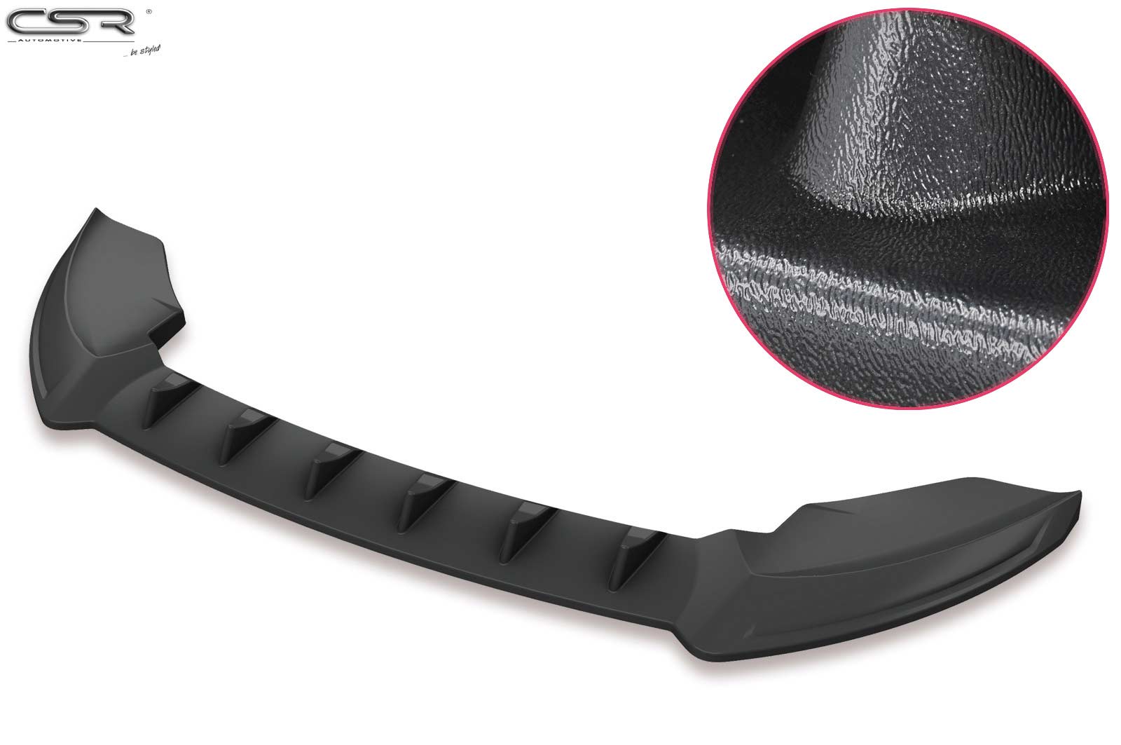Voorspoiler Ford Fiesta MK7 ST Mat Zwart