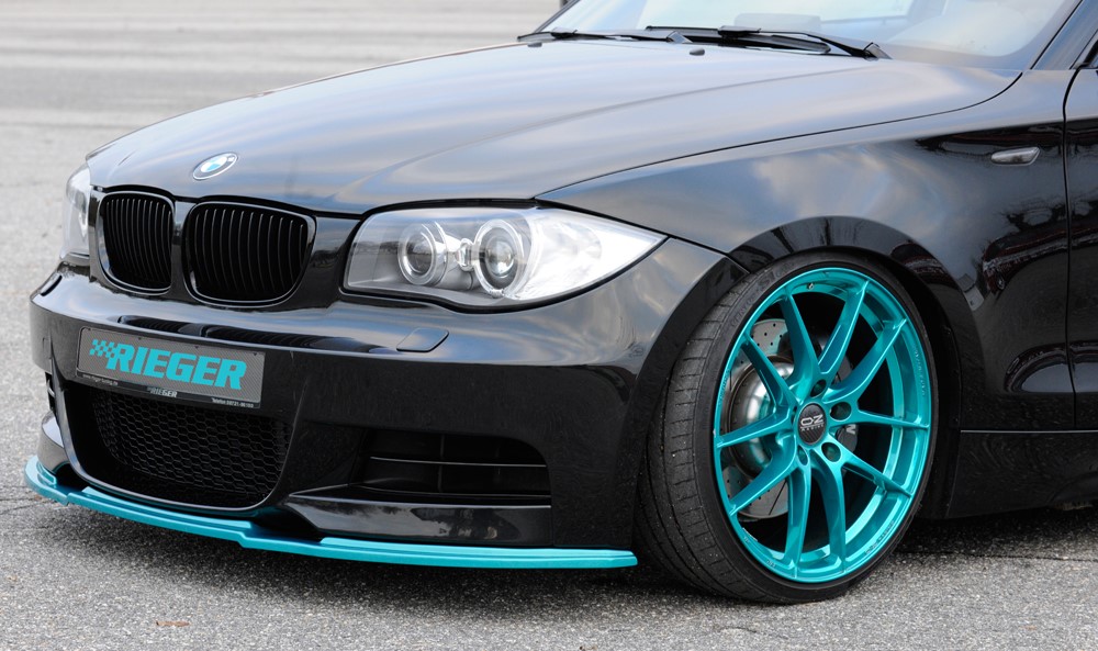 Voorspoiler BMW 1Serie E82/E88 2007-.. Ongespoten Rieger