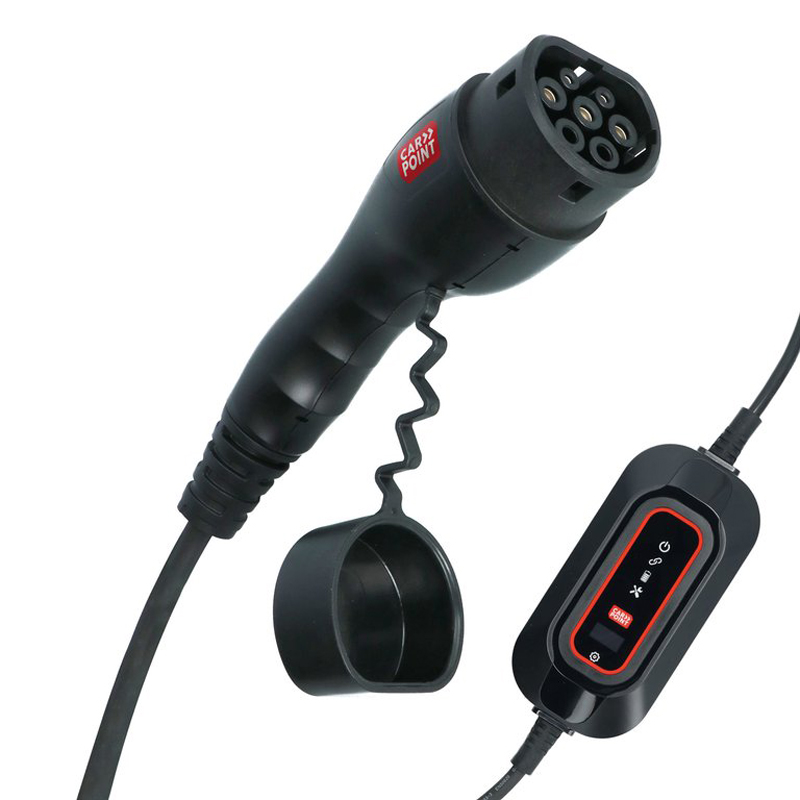 Carpoint 230V Draagbare Lader Type 2 Elektrische Auto 1-Fase 8-16A