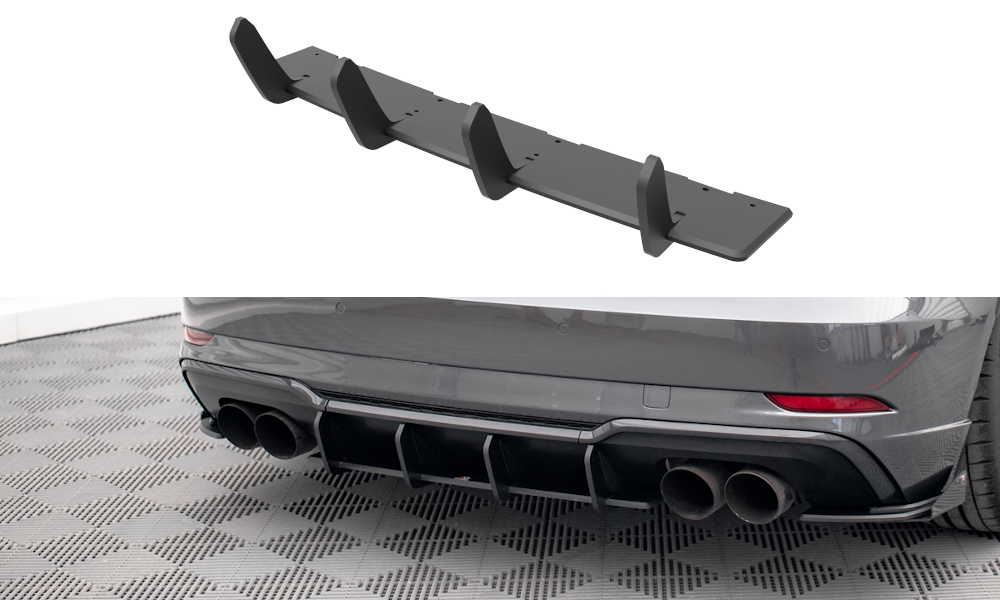 Diffuser Street Pro Audi S3 Sportback 8V FL Maxton