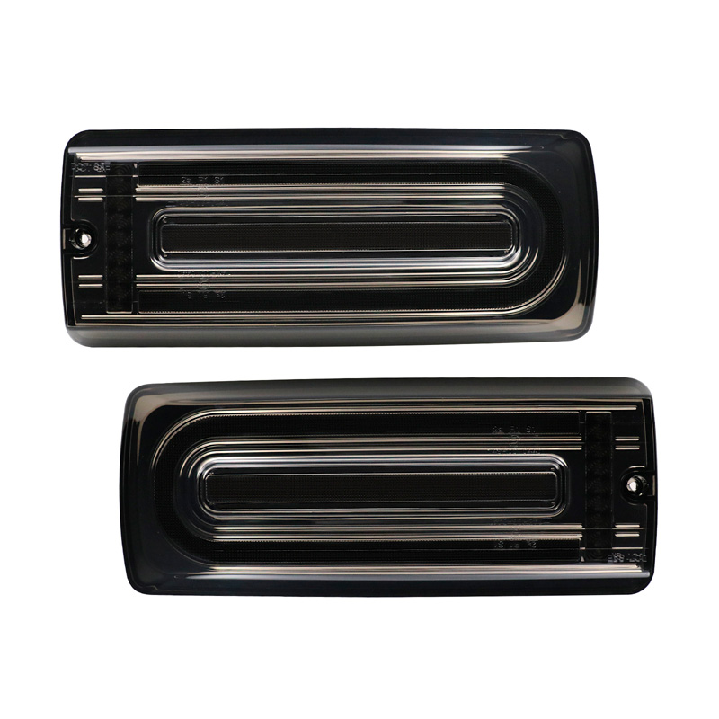 Set LED Achterlichten  Mercedes G-Klasse W463 G500/G550/G55/G63 AMG 1999-2018 - Rookgrijs - incl. Dynamic Running Light