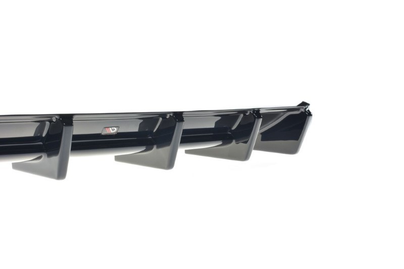 Diffuser Audi RS4 B9 Avant Glanzend Zwart