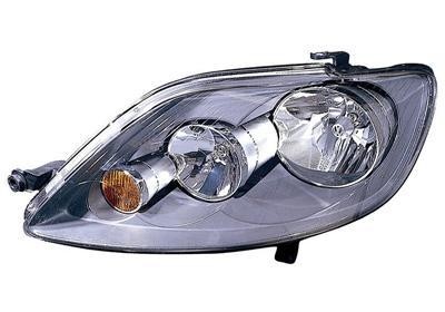 koplamp, Valeo, H7+H7, incl stelmotortje, rechts VW Golf Plus, 2