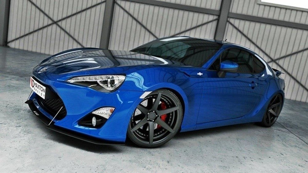 Voorspoiler Toyota GT86 ABS Zwart