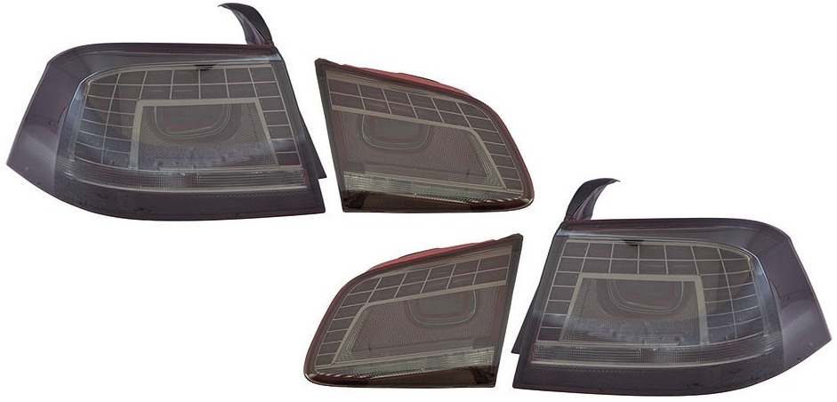 Taillights VW Passat 10> Full Smoke LED