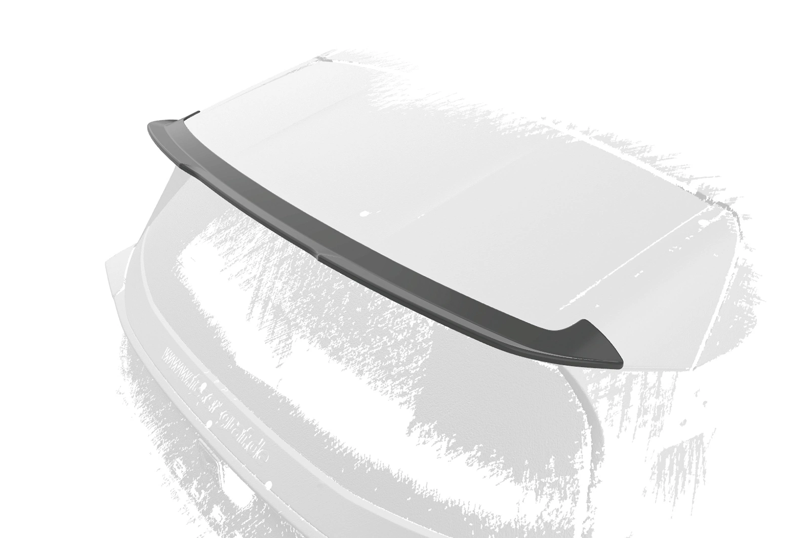 Achterspoiler Cupra Born glans zwart