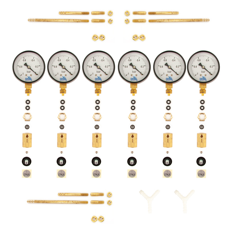 6 Cilinder carburateur synchronisator