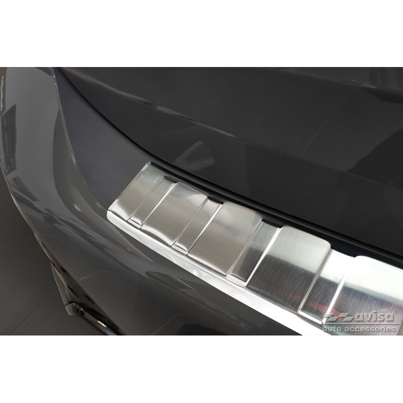 RVS Achterbumperprotector  BMW 2-Serie Active Tourer U06 M-Pakket 2021- 'Ribs'