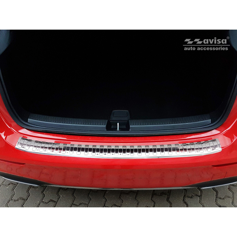 RVS Achterbumperprotector  Mercedes A-Klasse W177 HB 2018- incl. AMG & EQ 'Ribs'