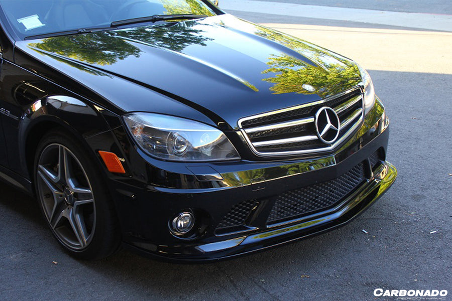 Mercedes Benz W204 C63 AMG AK Style Carbon Fiber Voorspoiler 2008-2011