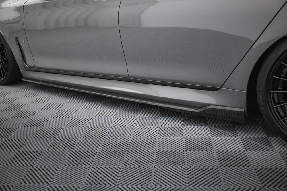 Carbon Fiber Zijskirts BMW 7 M-pack G11 Facelift